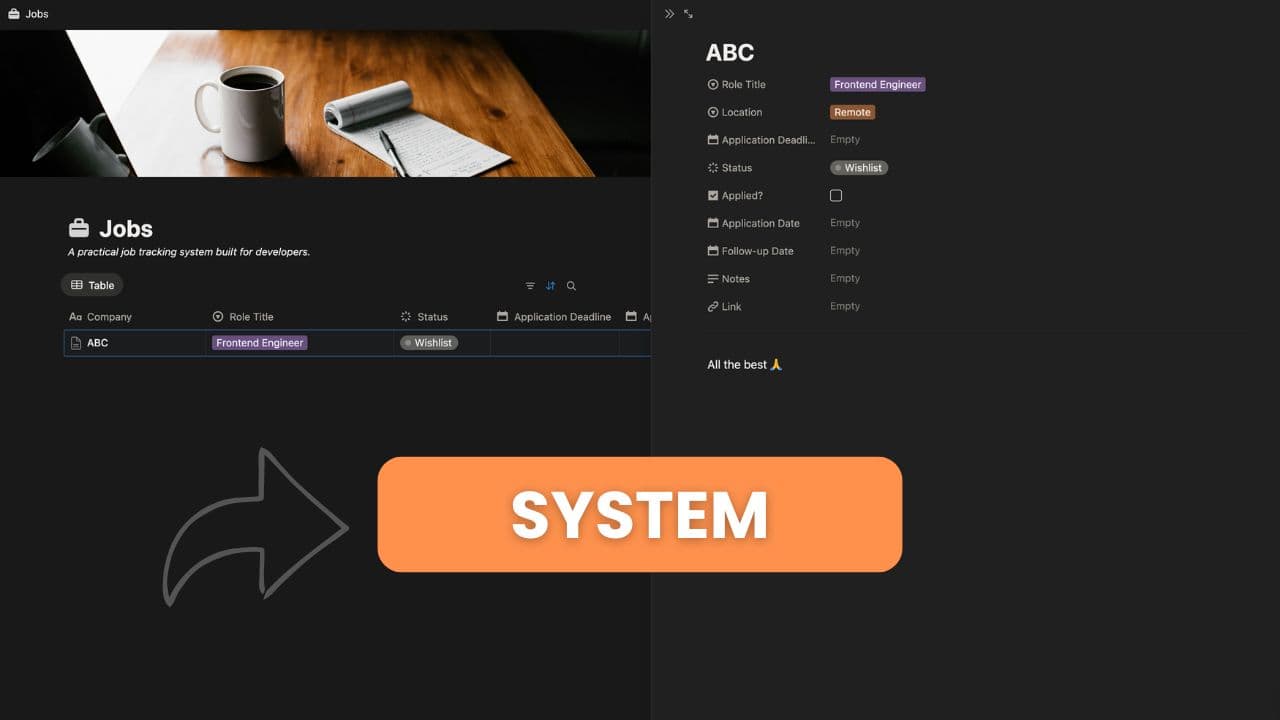 Smart Job Search System for Developers, Stop Randomly Applying.