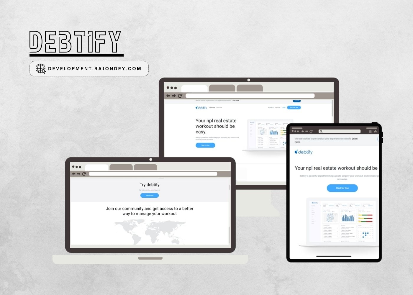 Powerful AI Platform Landing Page